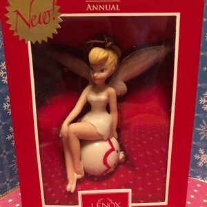 Lenox Collectable Tinker Bell Christmas Ornament 2015 W Box